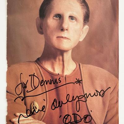 Star Trek: Deep Space Nine René Auberjonois signed photo