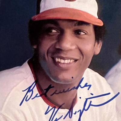 Ken Singleton signed photo