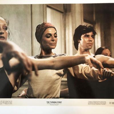 The Turning Point original 1977 vintage lobby card