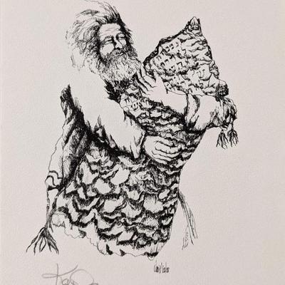 David Kaplan Signed Print