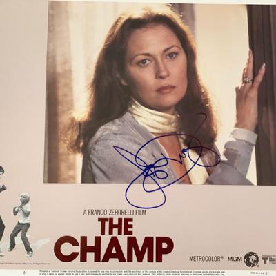 The Champ Signed Lobby Card