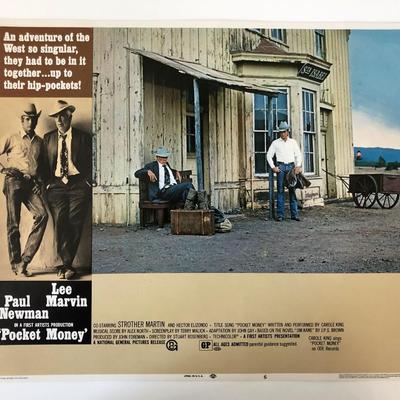 Pocket Money original 1972 vintage lobby card