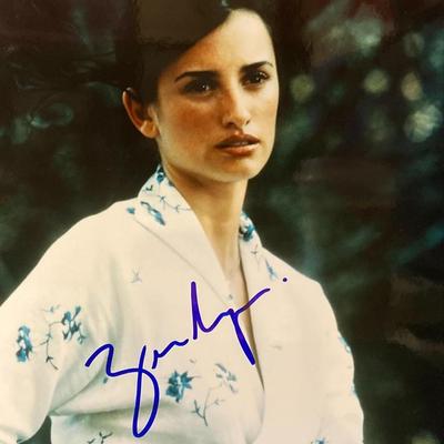 Penélope Cruz Signed Photo