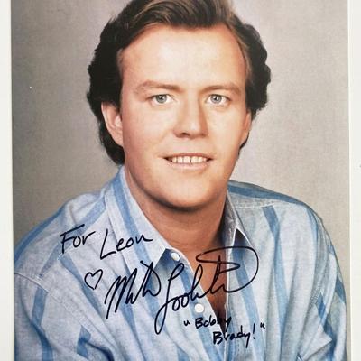 Brady Bunch Mike Lookinland signed photo