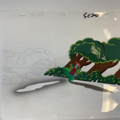 Pocket Dragon Adventures original artwork for cartoon