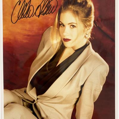 Christina Applegate signed photo