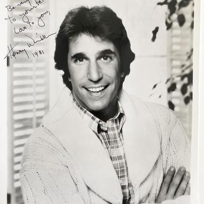 Henry Winkler signed photo