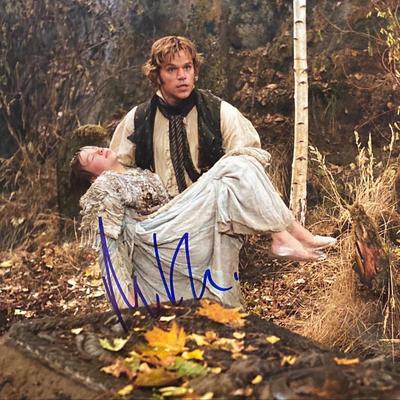The Brothers Grimm Matt Damon Signed Movie Photo