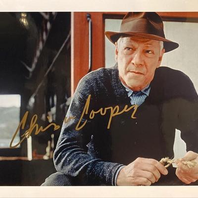 Seabiscuit Chris Cooper Signed Movie Photo