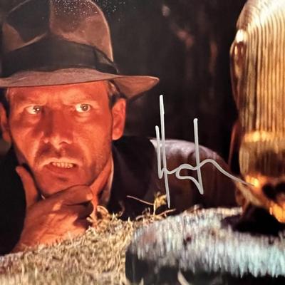 Indiana Jones Harrison Ford signed photo
