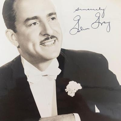 Glen Gray Signed Photo