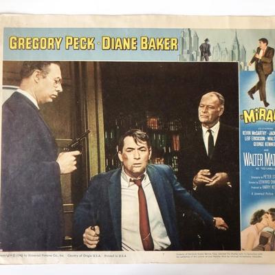Mirage original 1965 vintage lobby card