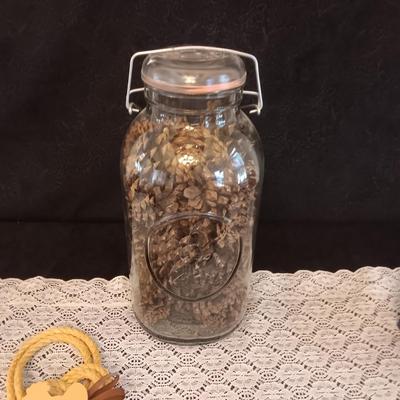HUGE BALL ATLAS GLASS CANNING JAR & MORE
