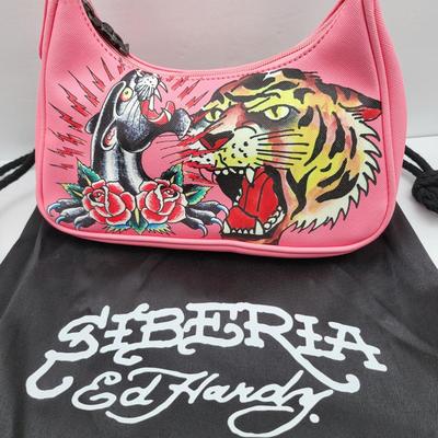 Y2K NEW Limited Edition Ed Hardy Siberia Small Handbag, Dustbag