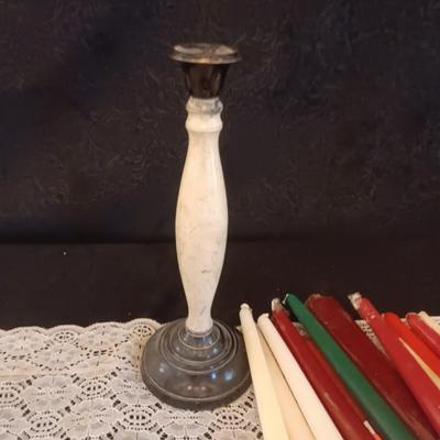 TAPERED CANDLES AND CANDLESTICKS
