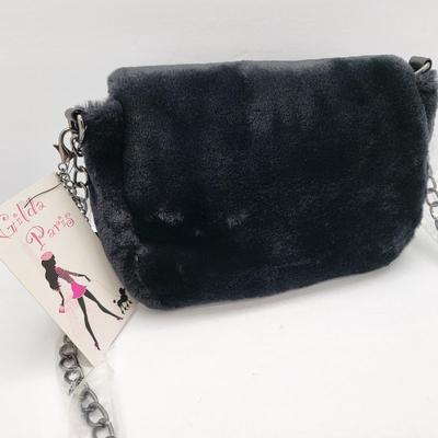 NWT Gilda Paris Soft Fur Crossbody MSRP $129