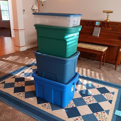 5 STORAGE CONTAINERS
