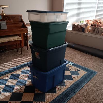 5 STORAGE CONTAINERS