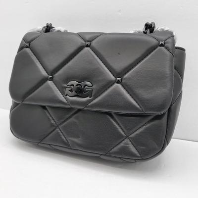 NWT Black Quilted Gilda Paris Handbag MSRP $159.00