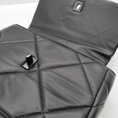NWT Black Quilted Gilda Paris Handbag MSRP $159.00