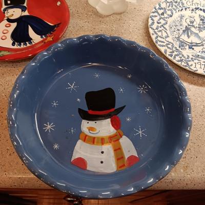 CHRISTMAS SERVING PIECES