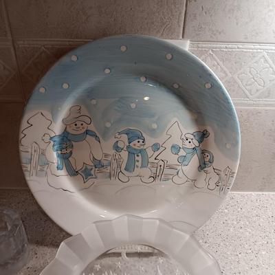 CHRISTMAS SERVING PIECES