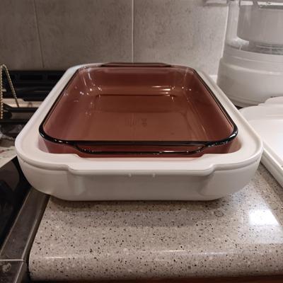 ELECTRIC STEAMER, ALADDIN CASSEROLE WARMER AND STORAGE CONTAINER