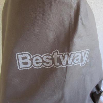 Bestway Queen size air mattress with built-in sidewinder P3150 AC electric pump
