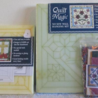 Quilt Magic no-sew wall hanging kits (2)