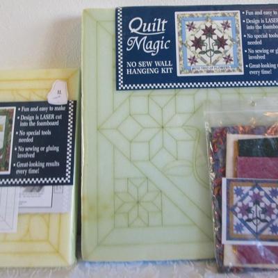 Quilt Magic no-sew wall hanging kits (2)