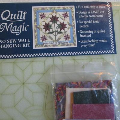 Quilt Magic no-sew wall hanging kits (2)