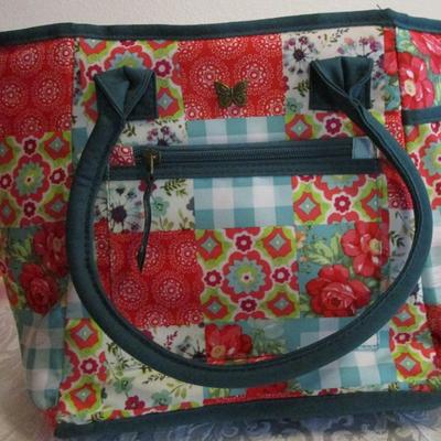 Mini backpack with 2 zipper openings, 1 bag, 1 cooler bag
