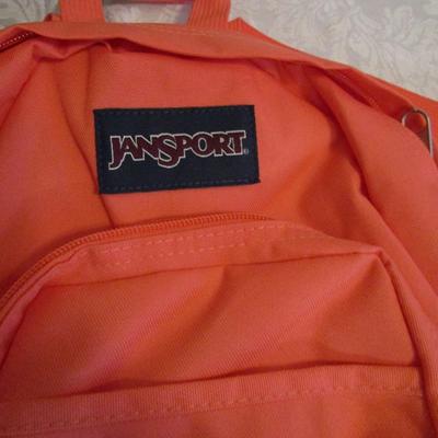 Mini backpack with 2 zipper openings, 1 bag, 1 cooler bag