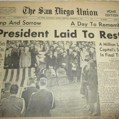San Diego Union, November 26, 2023