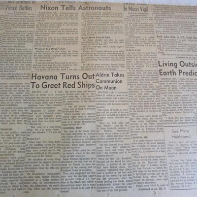 San Diego Union July 21, 1969