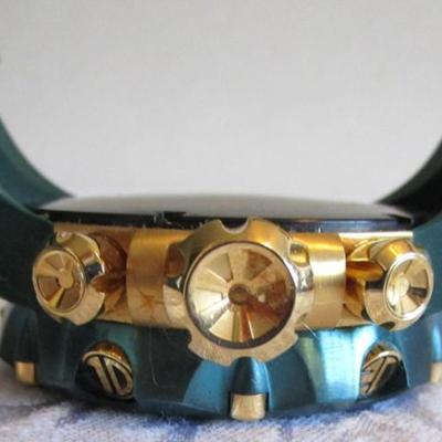 Jason Taylor for Invicta Reserve collection Green JT Venom Gen II, Quartz Chonograph Watch Model 29718, Limited Edition #81 of 999