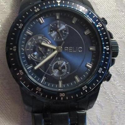 Relic Men's Heath Stainless Steel Watch
