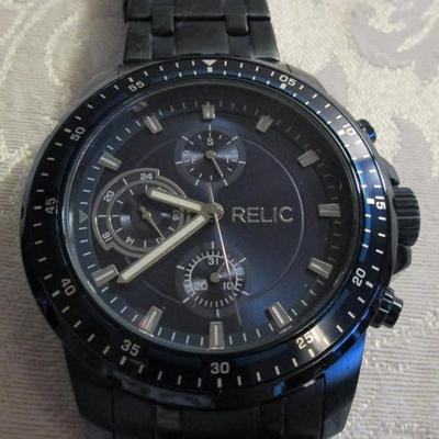 Relic Men's Heath Stainless Steel Watch