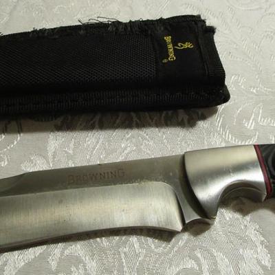 Browning model 388 satin finished recurved blade 