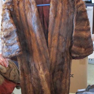 Vintage mink stole, Alaska Fur Co., J. Freidman, Springfield, Mass.
