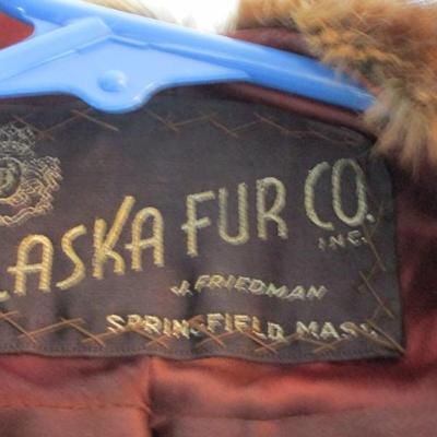 Vintage mink stole, Alaska Fur Co., J. Freidman, Springfield, Mass.