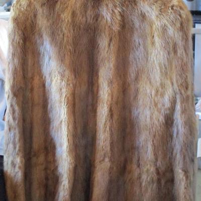Vintage fur cape (?mink), Alaska Fur Co., J. Freidman, Springfield, Mass.