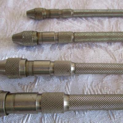 Lufkin 4-piece pin vise set 197-S