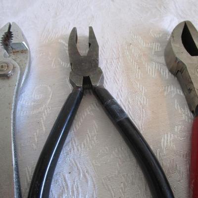 5 pliers, various kinds