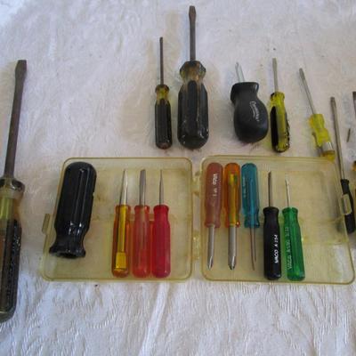 Variouse screwdrivers