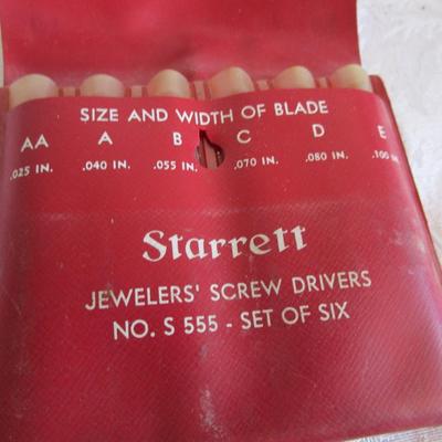 Jewelry screwdriver set