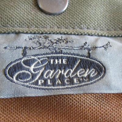 The Garden Canvas tool bag