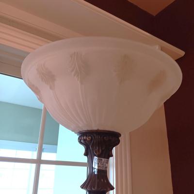 VERY NICE, HEAVY 3 LIGHT FLOOR LAMP