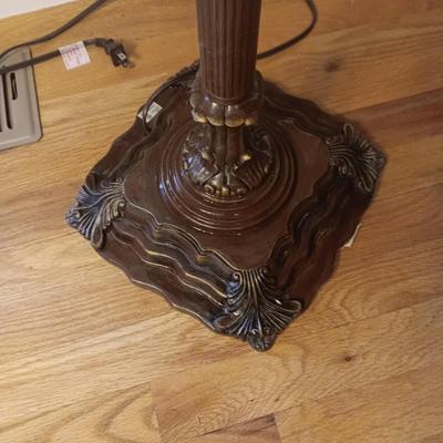 VERY NICE, HEAVY 3 LIGHT FLOOR LAMP