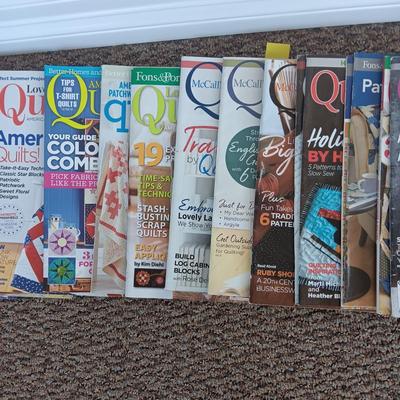 QUILTING MAGAZINES
